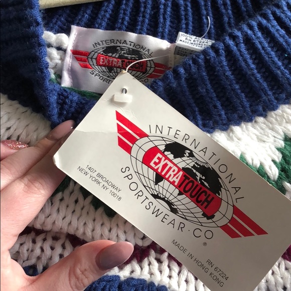 Multicolored Crew Neck Sweater - Picture 4 of 6